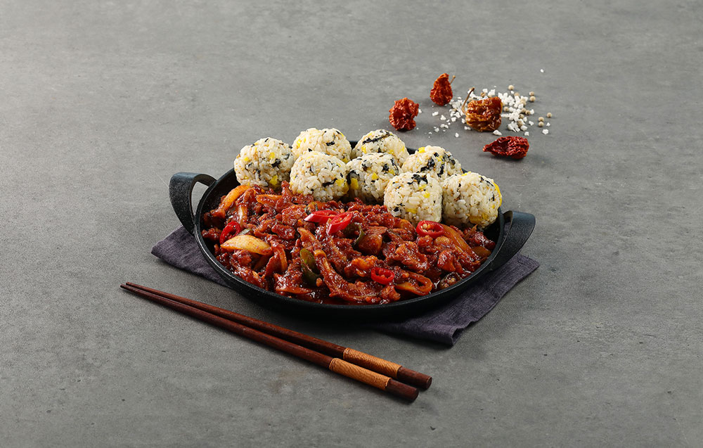 오돌뼈 주먹밥